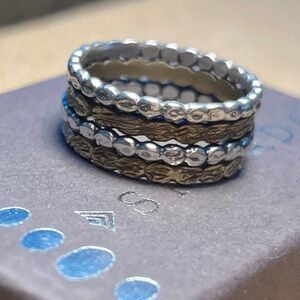 Silpada “Stacked Metals” Ring